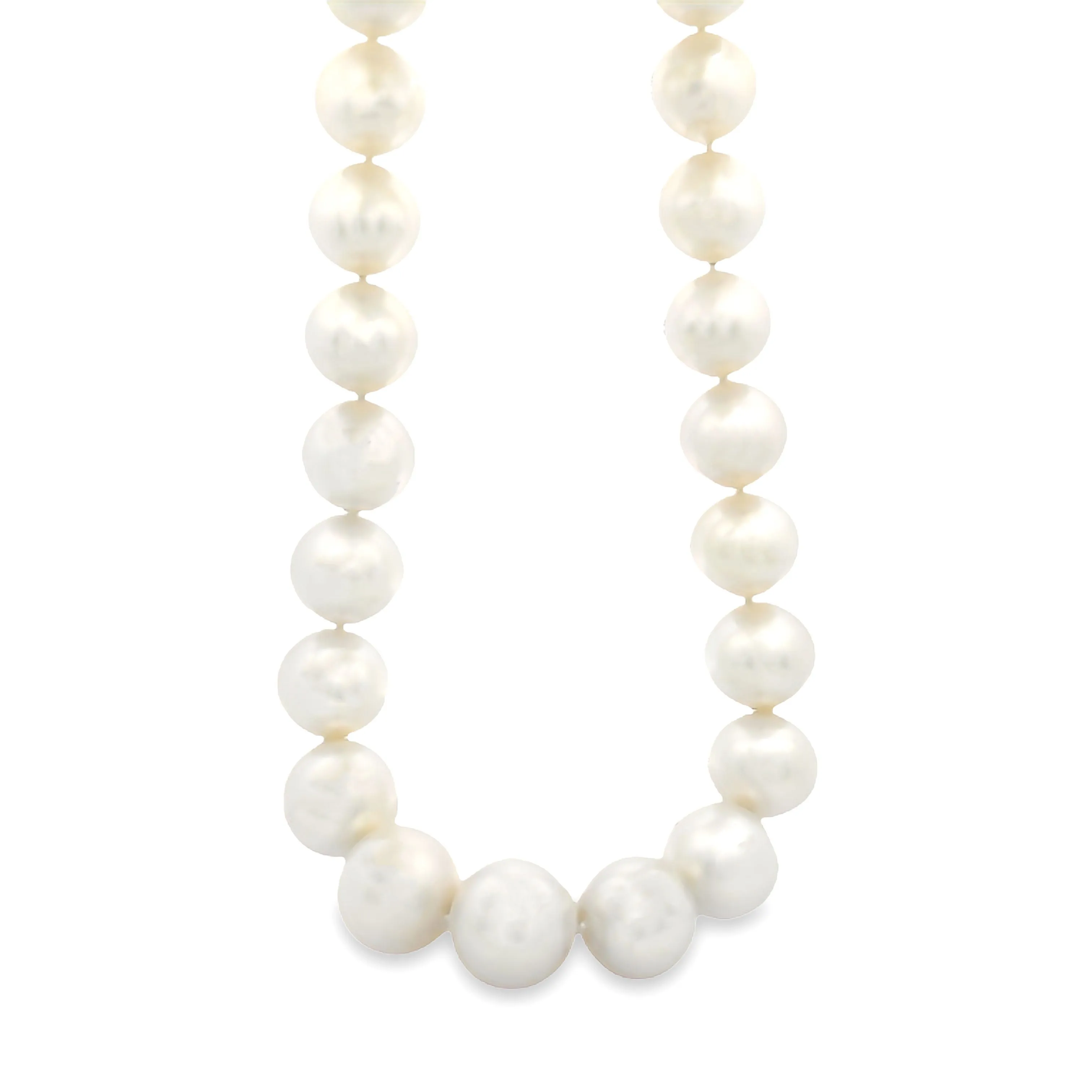 12.2-16.5mm South Sea Pearl Necklace- 17"