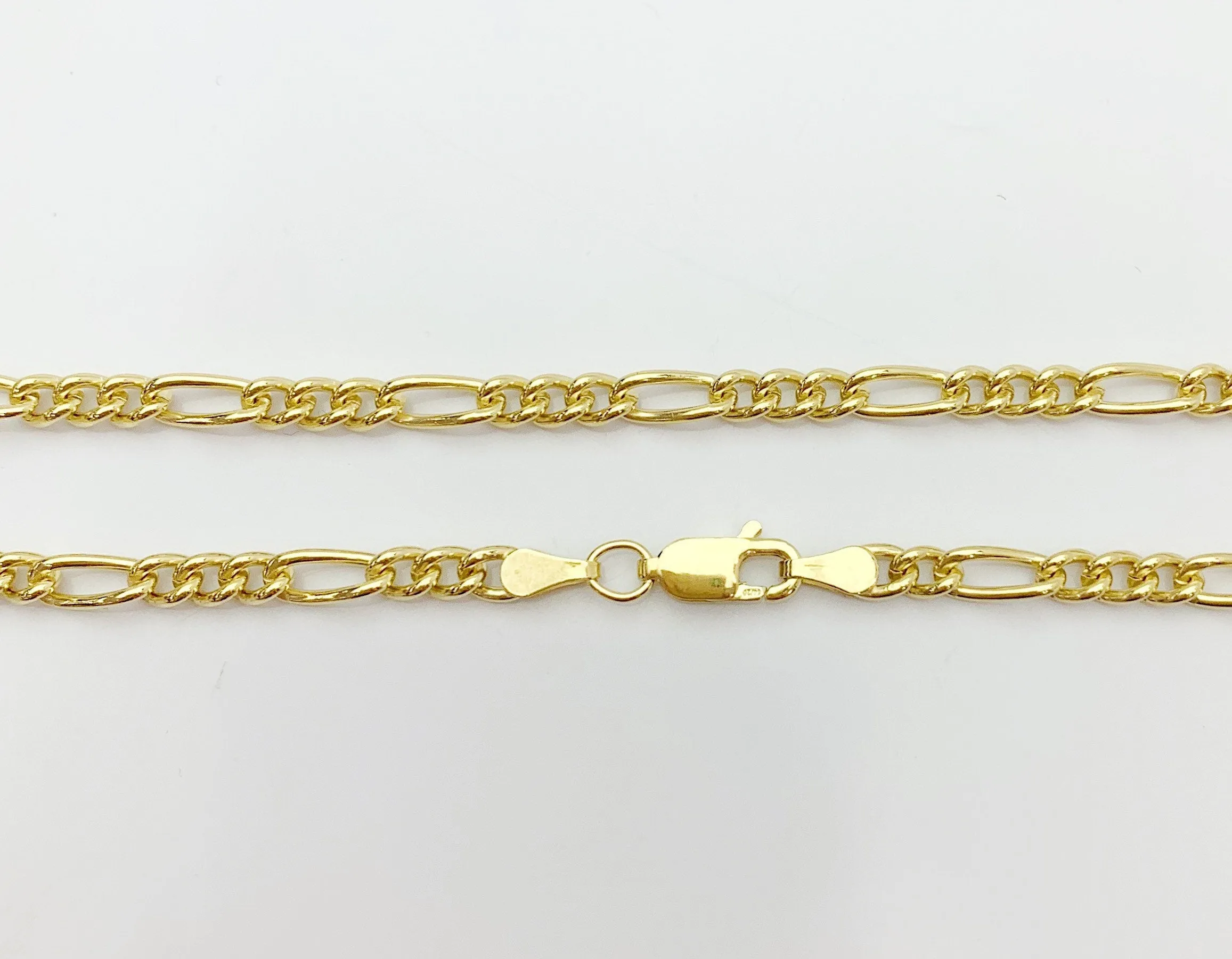 18” 14k Gold Filled Figaro Chain 2.5mm (S2931CLC)