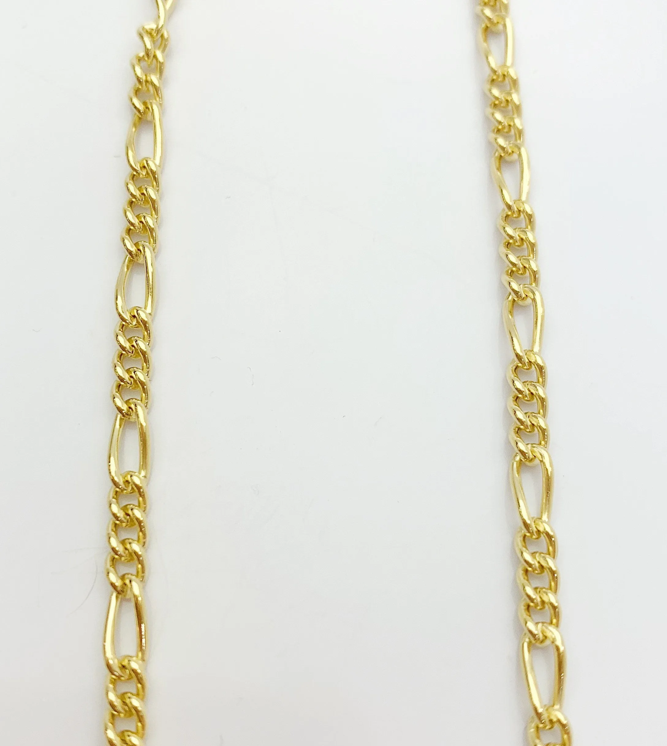 18” 14k Gold Filled Figaro Chain 2.5mm (S2931CLC)