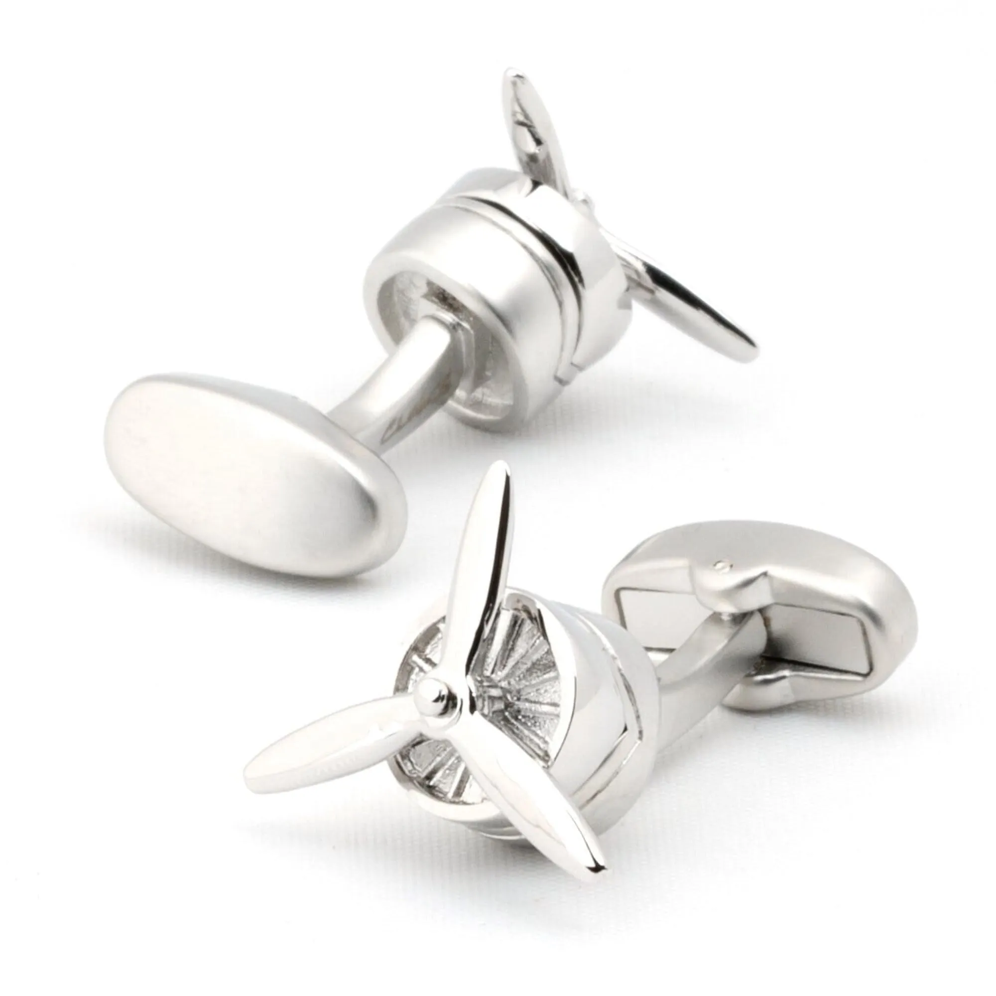 Aeroplane Propeller Cufflinks