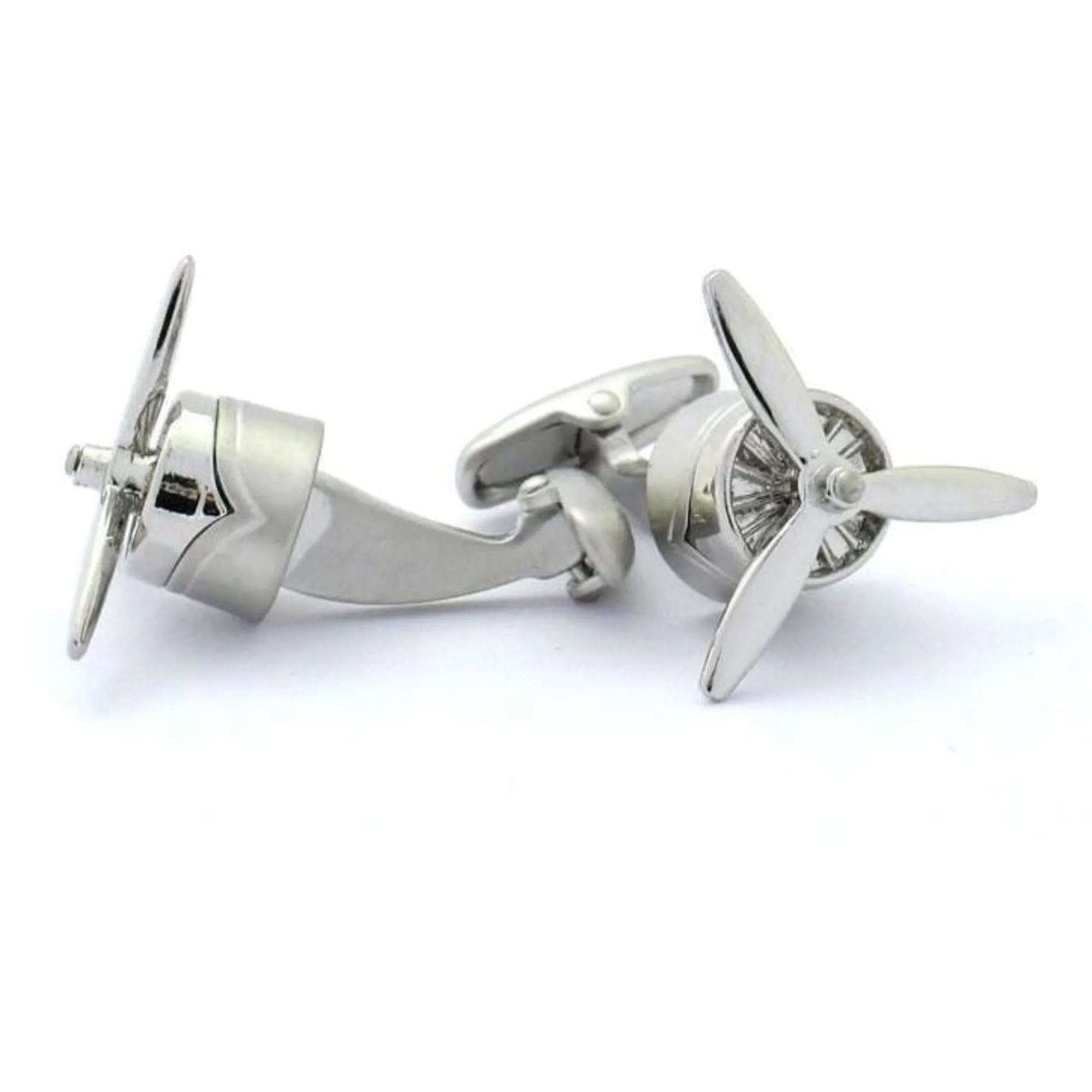 Aeroplane Propeller Cufflinks