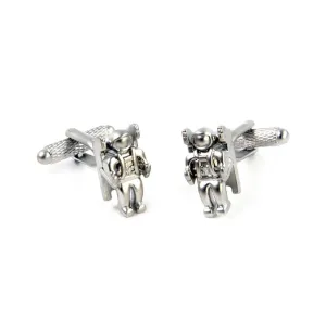 Astronaut Silver Cufflinks