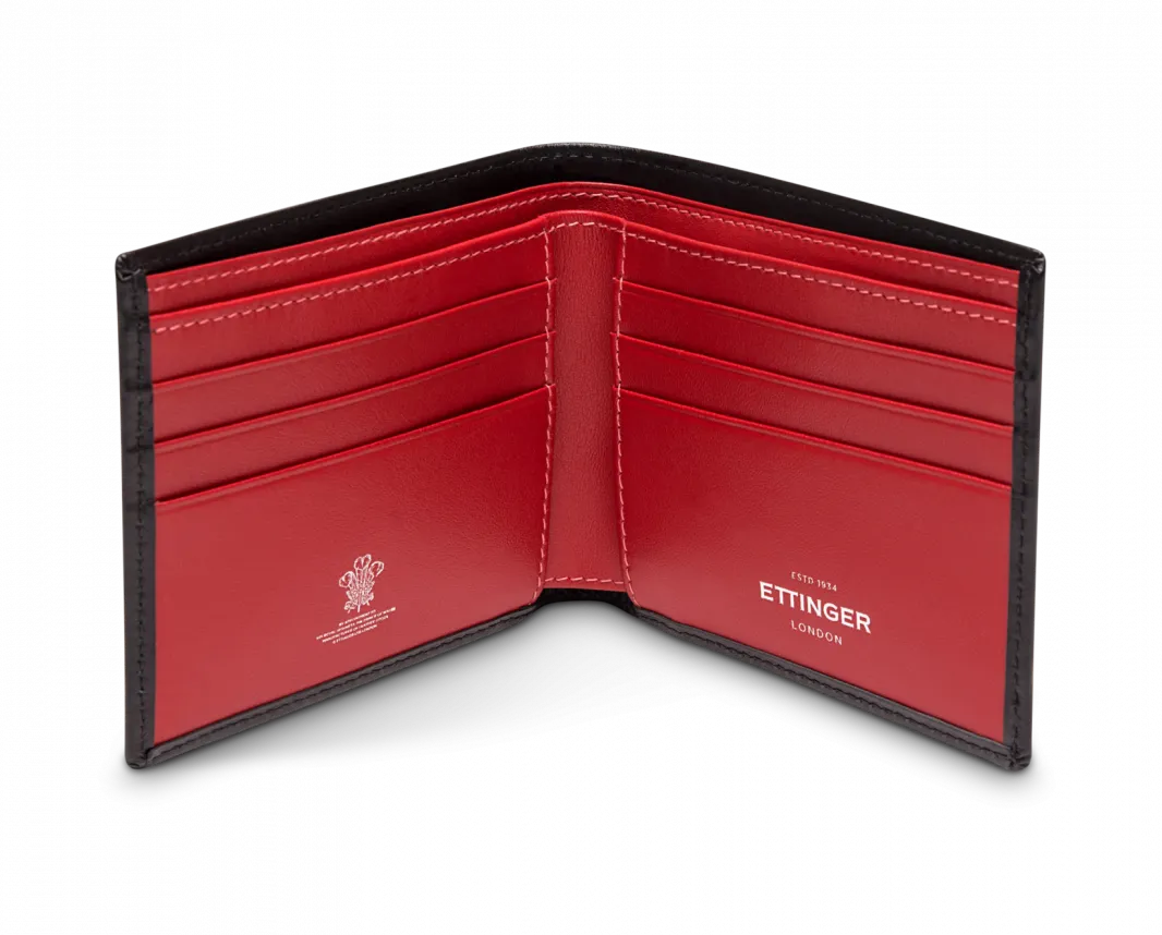 Billfold Wallet with 6 C/C in Red