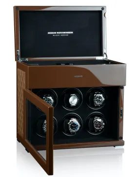 BSN Watch Winder Black Series 6.16 LE Brown/brown leather