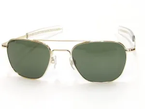 Buzz Rickson Sunglasses Men's Reproduction of American Optical Pilot Sunglasses FG-58 (Flight Goggles 1958) BR02753