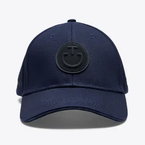 Cavalleria Toscana Silicone Logo Patch Baseball Cap - Navy