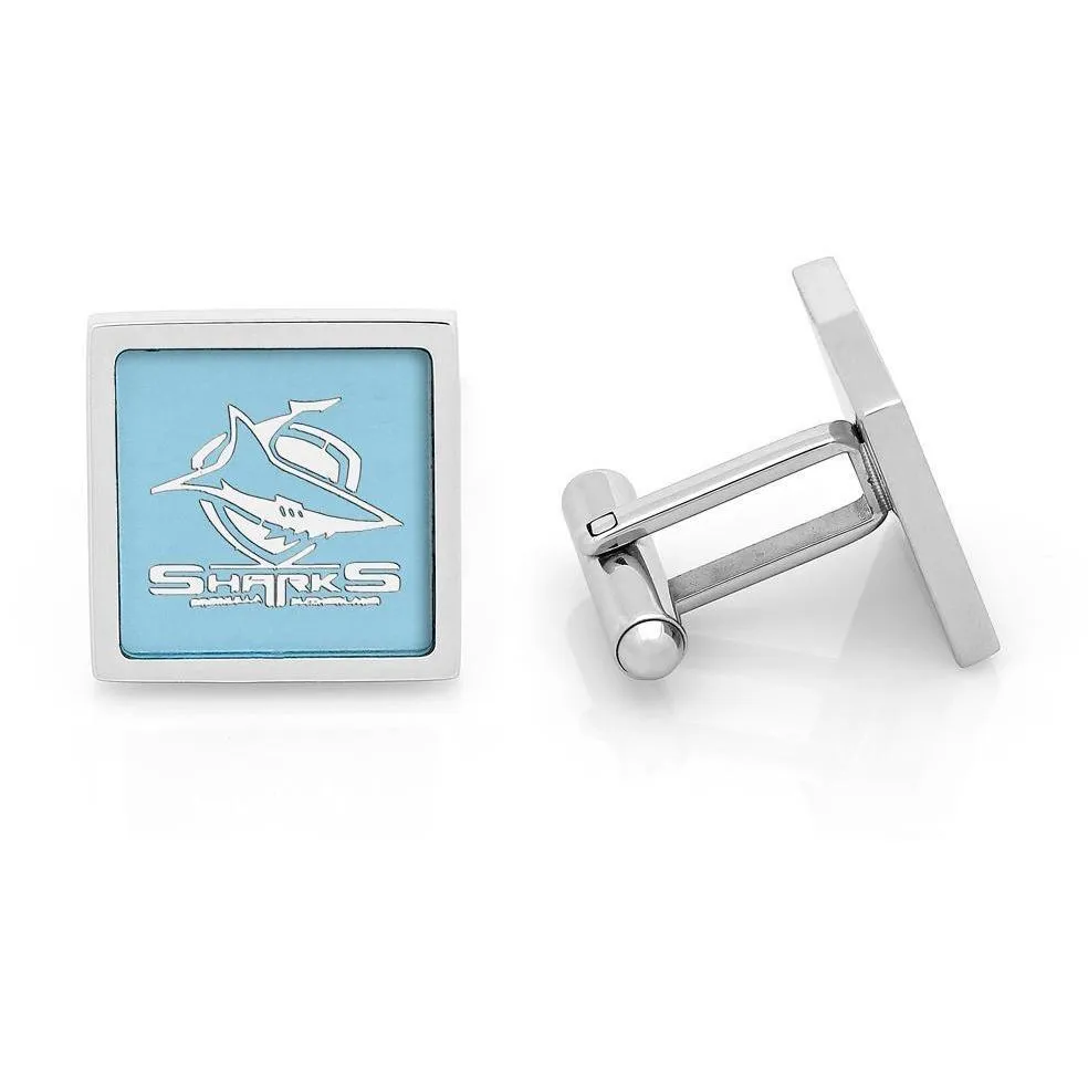 Cronulla Sharks NRL Cufflinks