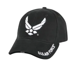 Deluxe U.S. Air Force Wing Low Profile Insignia Cap