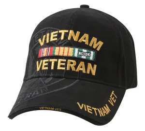 Deluxe Vietnam Veteran Low Profile Shadow Caps