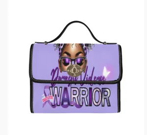 Domestic Violence Warrior Canvas Bag