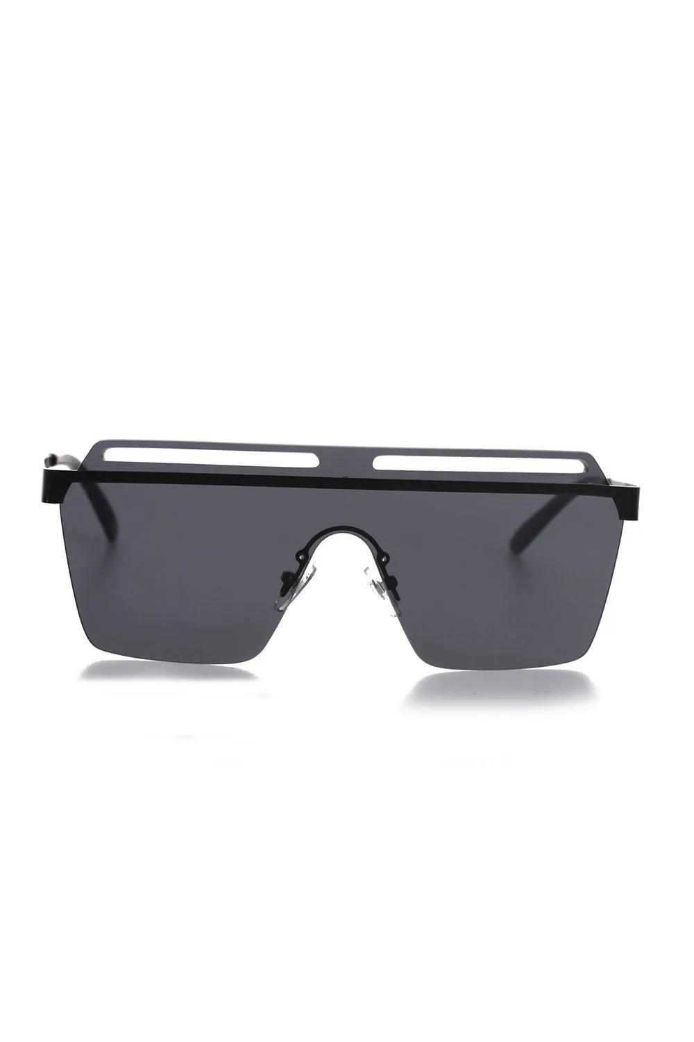 Flatbrow Shield Tinted Sunglasses