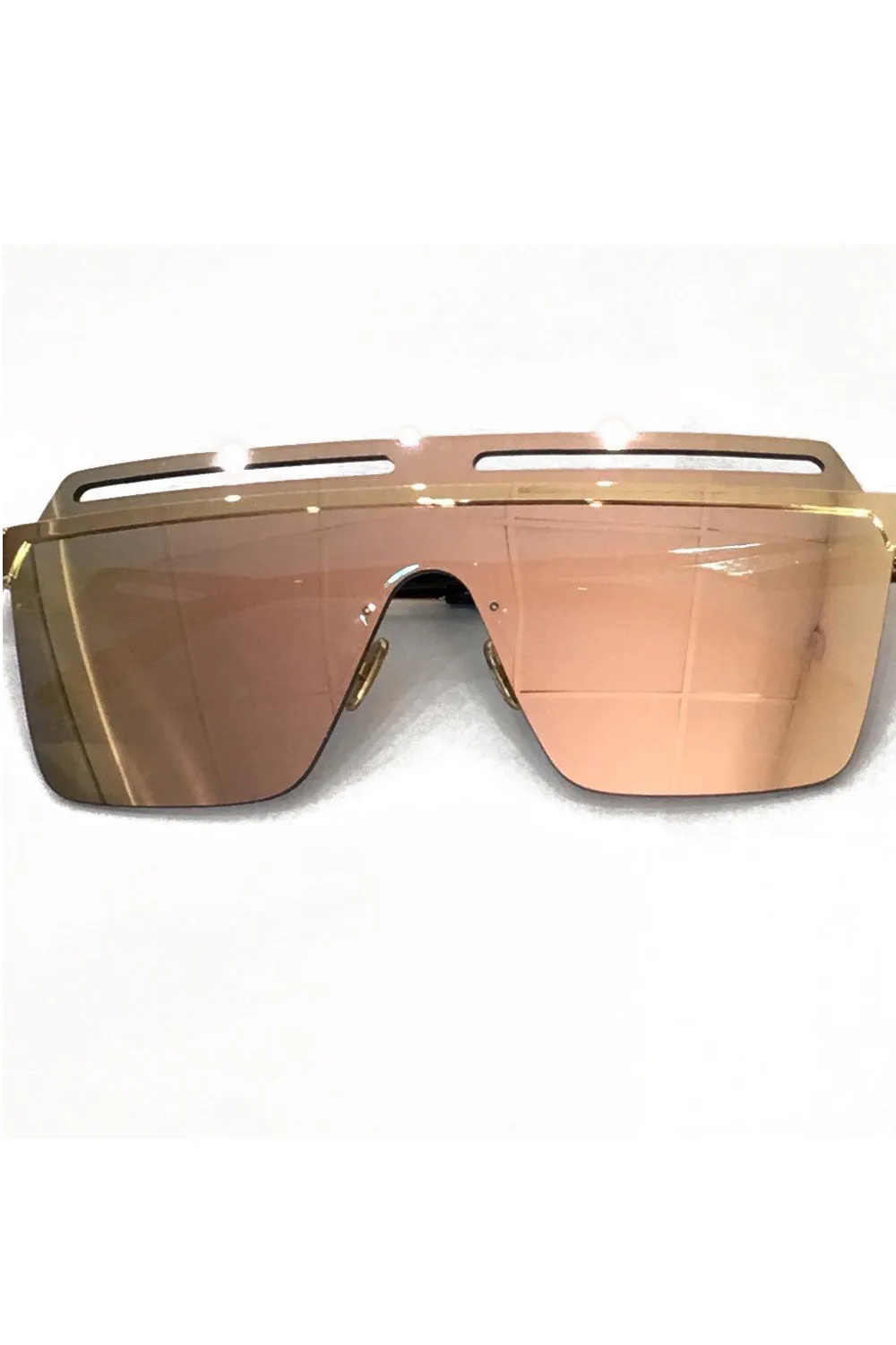 Flatbrow Shield Tinted Sunglasses