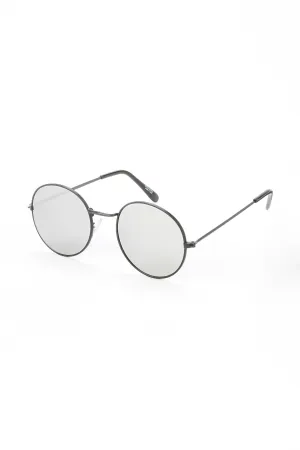 Guys Round Aviator Sunglasses