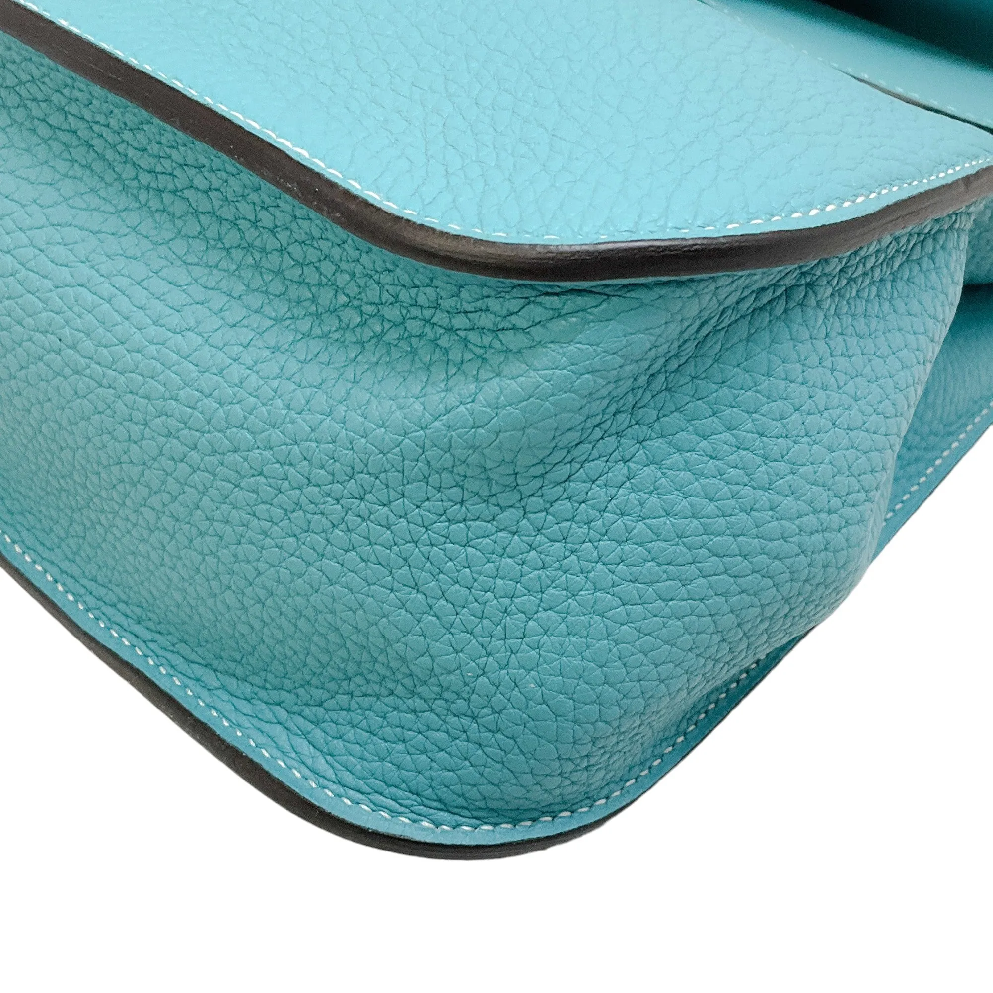 Hermes Blue Clemence Hazlan 31 GM