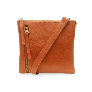 JOY ACCESSORIES DAWN MULTIPOCKET CROSSBODY PURSE - ORANGE- L825439