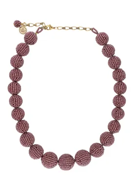 **NEW** <br>The Olivia Necklace<br> Mulberry