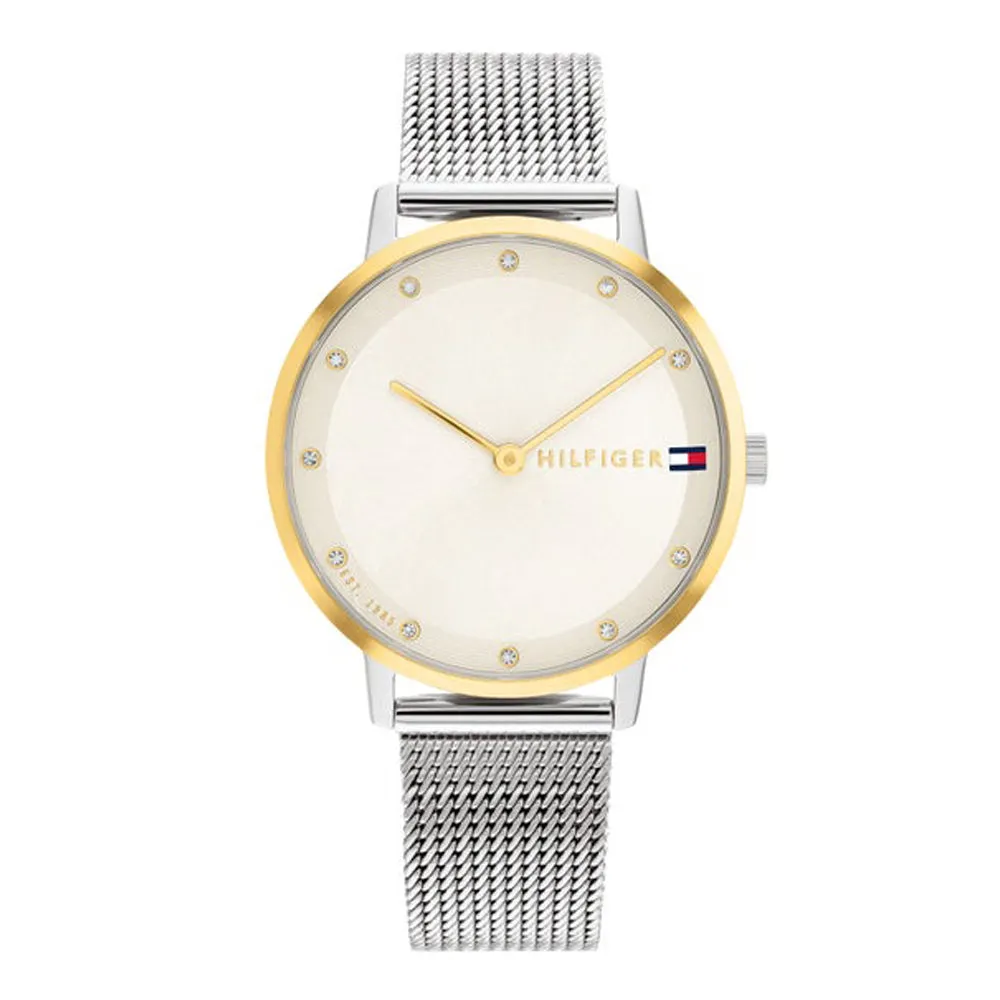 Pippa Women Gold Quartz/Analog Watch