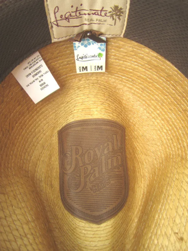 Royal Palm Mexican Palm Low Profile Fedora