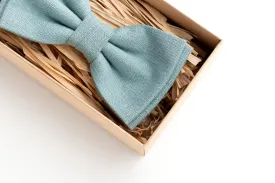 Sea Grass Bow Ties for Men - Perfect Groomsmen Ties with Eco-Friendly Elegance