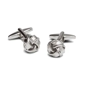 Silver Knot Cufflinks