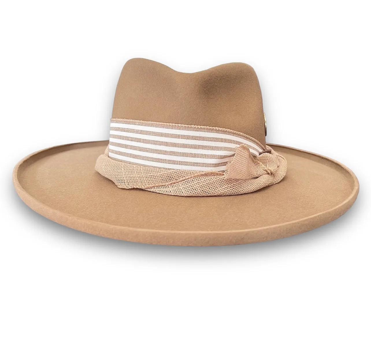 THE FLAMEKEEPERS HAT CLUB PICKER TAN FLAT BRIM