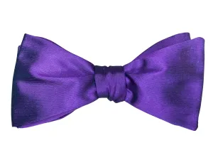 Wimbledon Purple Bow Tie