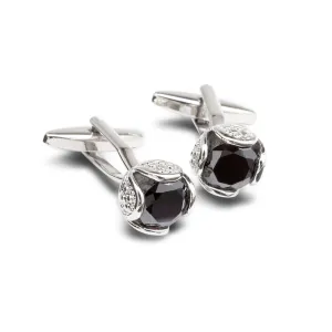 Wrapped Onyx Cufflinks